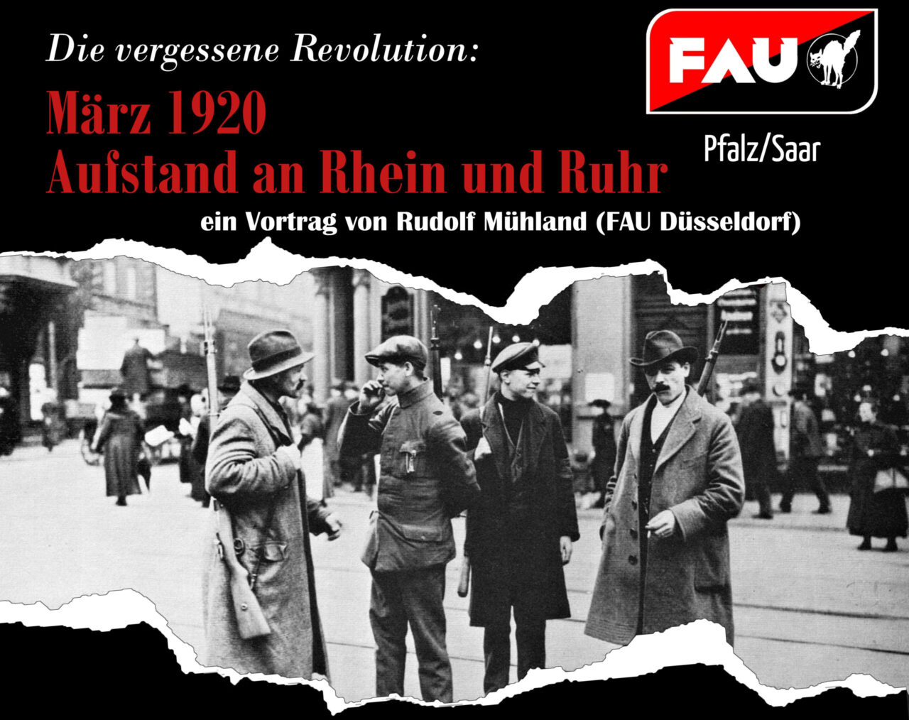 Vortrag „Die vergessene Revolution: März 1920 – Aufstand an Rhein und Ruhr“